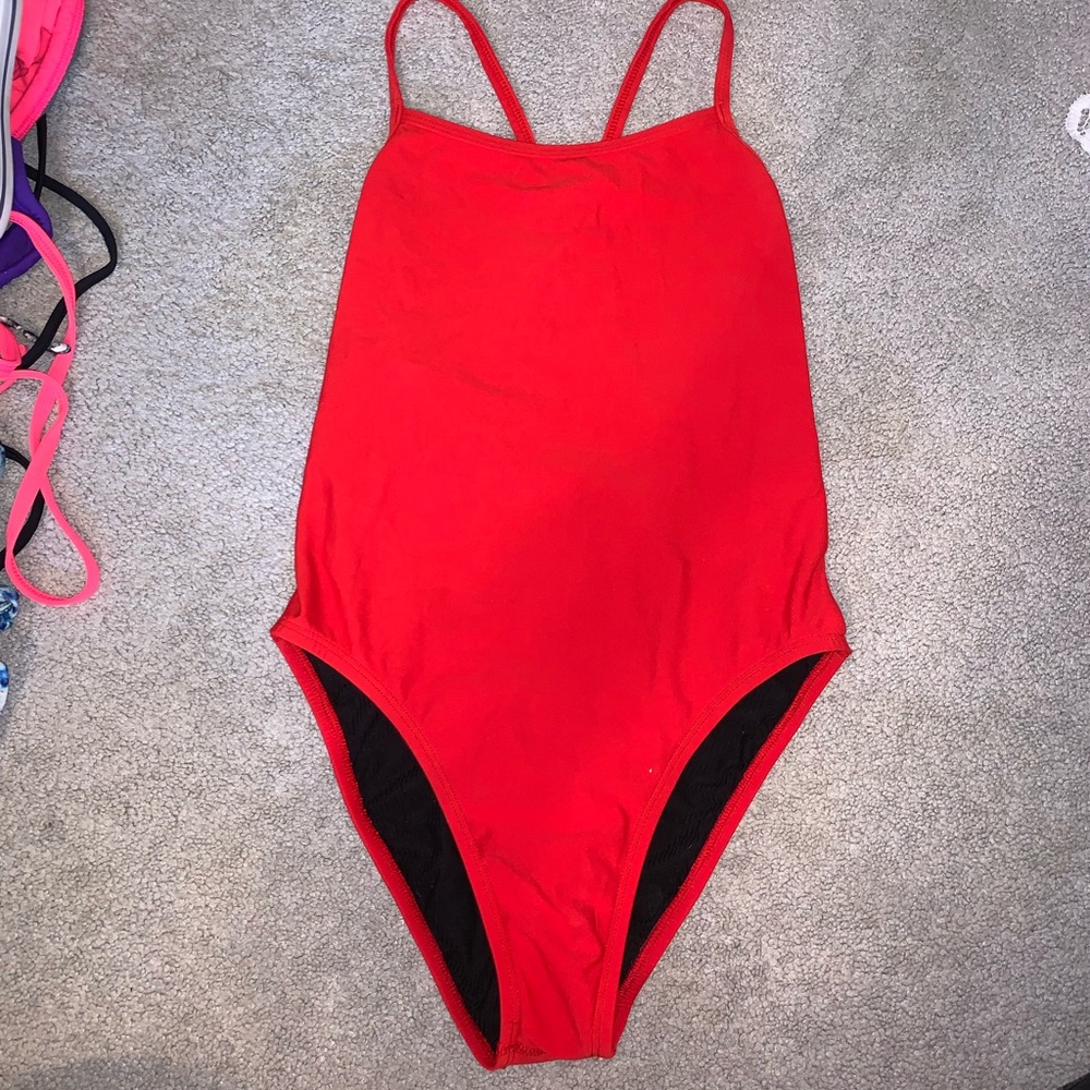 JOLYN Red Brandon Onesie